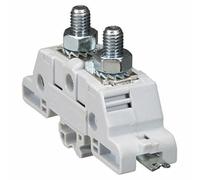 Legrand 039032 Viking3 Bloc de Jonction de Puissance nu Plage pour Rail Asymétrique avec Raccordement, 70mm² et Pas 34mm