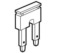 Legrand 039658-10 x Peignes liaison équipot Bloc de jonct ressort Viking 3 - pas 5-2 pôles - 2.5mm²