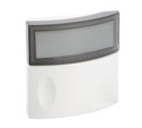 Legrand 041647 Sonnette Salsa avec Porte-étiquette, Ip44, Ik06