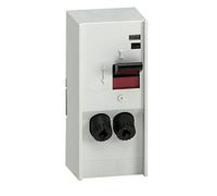 Legrand 046163 Combiné Pac à Cartouches Pac Saillie, 20A, 2P, Gris Clair, Lot de 10