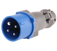 Legrand 052043 Plastique Fiche Mobile Droite Hypra IP44 16A, 200V à 250V, 3P+T