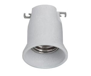 Legrand 060180 E40 Douille en Porcelaine pour Éclairage Public Monobloc avec Frein de Culot
