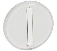 Legrand Enjoliveur Céliane 065003 étroit pour interrupteur va-et-vient ou poussoir lumineux, blanc