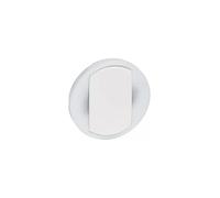 Legrand 065004 Céliane Enjoliveur Large pour Interrupteur, Va-et-Vient ou Poussoir Lumineux, Blanc