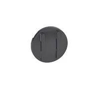 Legrand Enjoliveur Céliane 065202 – Étroit pour double interrupteur et poussoir Soft 10AX Graphite