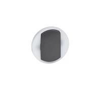 Legrand 065204 Enjoliveur Large Céliane pour Interrupteur, Poussoir Lumineux, Finition Graphite