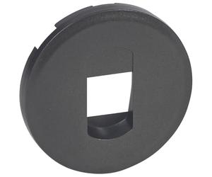 Legrand 067813 Enjoliveur Céliane pour Prise Haut Parleur Simple, Finition Graphite