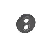 Legrand 067872 Enjoliveur Céliane pour Prise Banana Simple, Finition Graphite