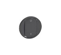 Legrand 067921 Enjoliveur Céliane Doigt Large pour Interrupteur Bipolaire, Finition Graphite
