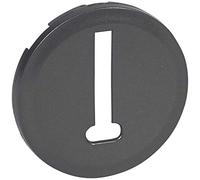 Legrand 067938 Enjoliveur Céliane pour Prise Téléphone 8 Contacts, Finition Graphite, Lot de 10
