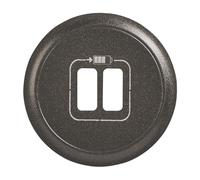 Legrand 067956 Enjoliveur Céliane pour Chargeur Double USB Type-A et Type-C, Finition Graphite, Lot de 5