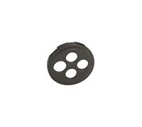 Legrand 067970 Enjoliveur Céliane pour Prise TV-R-SAT-SAT 2 Câbles, Finition Graphite