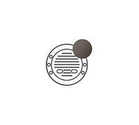 Legrand 067987 Enjoliveur Céliane pour Carillon d'Ambiance, Finition Graphite
