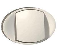 Legrand 068001 Enjoliveur Large Céliane pour Interrupteur, Va-et-vient ou Poussoir Soft, Blanc