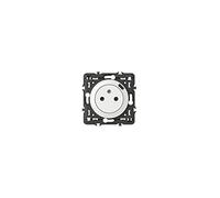 Legrand 068127 Prise Surface Céliane avec Chargeur USB Type-C, Livrée avec Support et Enjoliveur, Finition Blanc