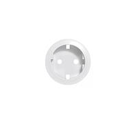 Legrand 068131 Enjoliveur Céliane pour Prise de Courant 2P+T à Puits Germanique, Blanc, Lot de 10
