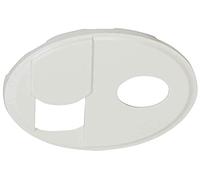 Legrand Enjoliveur Céliane 068239 pour prise téléphone RJ45 et TV simple - Blanc