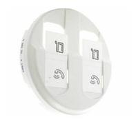 Legrand Enjoliveur Céliane 068252 pour prise double RJ45 Blanc