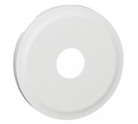 Legrand 068282 Enjoliveur Céliane pour Prise Télévision Simple Mâle ou Type F à Visser, Blanc, (1 Unité)