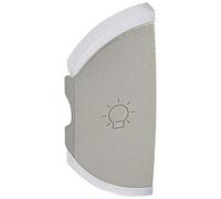 Legrand 068449 Enjoliveur Simple Céliane Éclairage Montage Droite, Titane, Lot de 5
