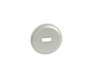 Legrand 068516 Enjoliveur Céliane pour Prise Audio et Video HDMI, Finition Titane