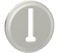 Legrand 068538 Enjoliveur Céliane pour Prise Téléphone 8 Contacts, Finition Titane, Lot de 10