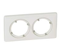 Legrand 069072 Plaque Céliane Ip44 2 Postes, Blanc