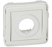 Legrand 069568 Adaptateur Étanche Plexo pour Auxiliaires de Commande et de Signalisation Ø22mm avec Bague Osmoz, Gris