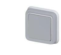 Legrand Interrupteur va-et-vient Plexo 069811 complet étanche IP55 10 AX 250 V gris encastré