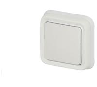 Legrand 069851 Interrupteur ou va-et-vient Étanche Plexo, Complet Encastré, 10AX, 250V, Blanc
