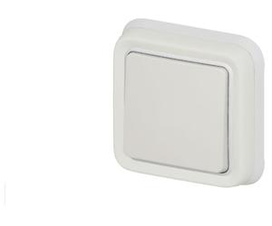 Legrand 069851 Interrupteur ou va-et-vient Étanche Plexo, Complet Encastré, 10AX, 250V, Blanc