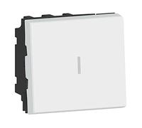 Legrand 077021L Plaque de commutation et obturateur Blanc