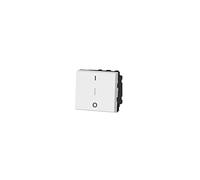 Legrand 077050L Poussoir Mosaic pour 1 ou Plusieurs Volets Roulants, 500W, Blanc
