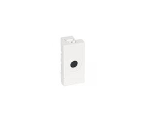 Legrand 077552 Mosaic Sortie de Fil, Ø 8mm, 1 Module, Blanc