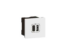 Legrand Chargeur Link USB x2 Type-C BLC