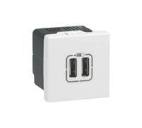 Les prises Legrand - Prise double USB - 2 modules