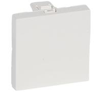 Legrand 078721 Mosaic Obturateur, 2 Module, Blanc Antimicrobien