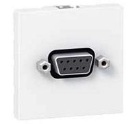 Legrand 78765 -Prise SUB D Prog Mosaic - pour liaison série type RS 232 à visser