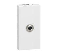 Legrand 078773 Mosaic HD 15 Prise, Femelle + Jack, 3.5mm à Souder, 1 Module, Blanc