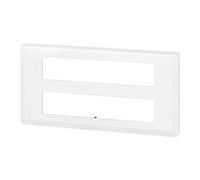 Legrand 078828L Plaque de finition pour 2x10 mod. Mosaic blanc