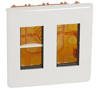 Legrand 078872L Mosaic Kit Poste de Travail Encastré pour 2x4 Modules
