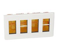 Legrand 078874L Mosaic Kit Poste de Travail Encastré pour 4x4 Modules
