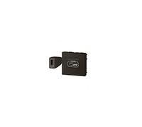 Legrand 079479l Prise HDMI Type-A Version 2.0 Préconnectorisée Mosaic 2 Modules, Noir Mat