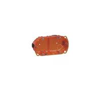 Legrand 080122 Boîte Batibox Multimatériaux 2 Postes ou 4 à 5 Modules Utilisation Verticale ou Horizontale, 50mm Profondeur, Lot de 1
