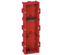 Boîte d'encastrement pour maçonnerie - 3 postes - profondeur 40 mm LEGRAND