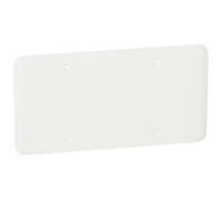 Legrand 080182 Couvercle Universel Batibox pour Boîte Batibox 2 Postes 155x85mm, Lot de 10