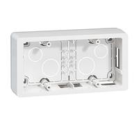 Legrand 080242 Cadre Saillie Céliane 2 Postes Horizontal ou Vertical, Blanc