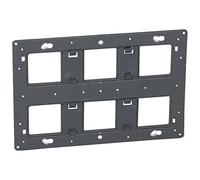 Support à vis Batibox - 2x3 postes - 2x6 ou 2x8 modules LEGRAND