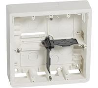 Legrand 080274 Cadre Saillie Profondeur 46mm Mosaic pour 2x5 ou 2x2x2 Modules et Support