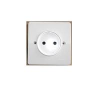 Legrand 080522 - Prise Neptune 2P sans terre - protection enfant